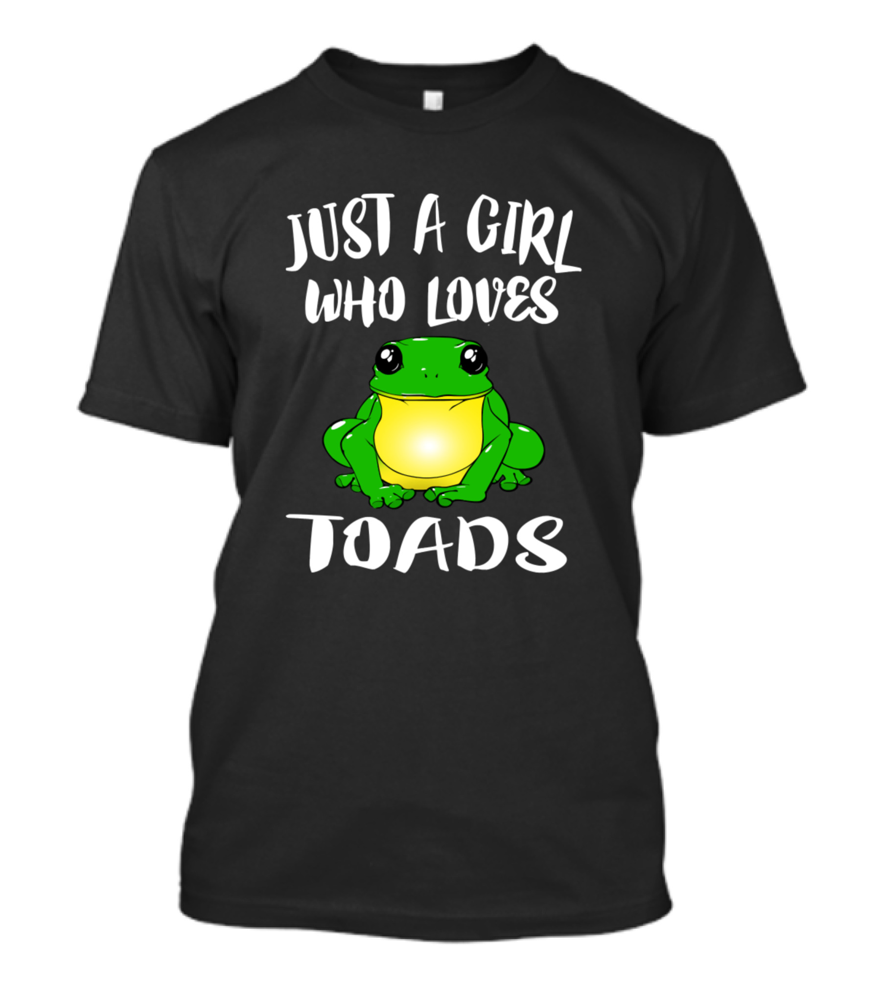 Just A Girl Who Loves Toads Frog T-Shirt