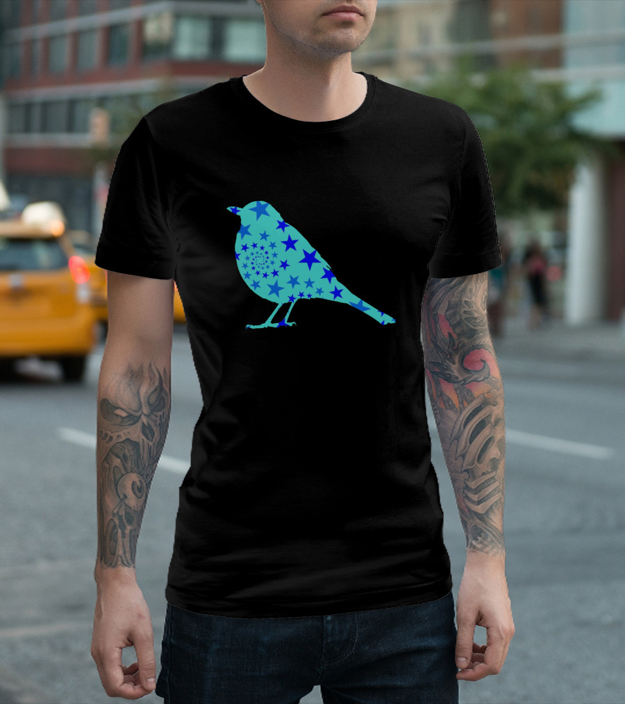 Bird 720 Blue Star T-Shirt