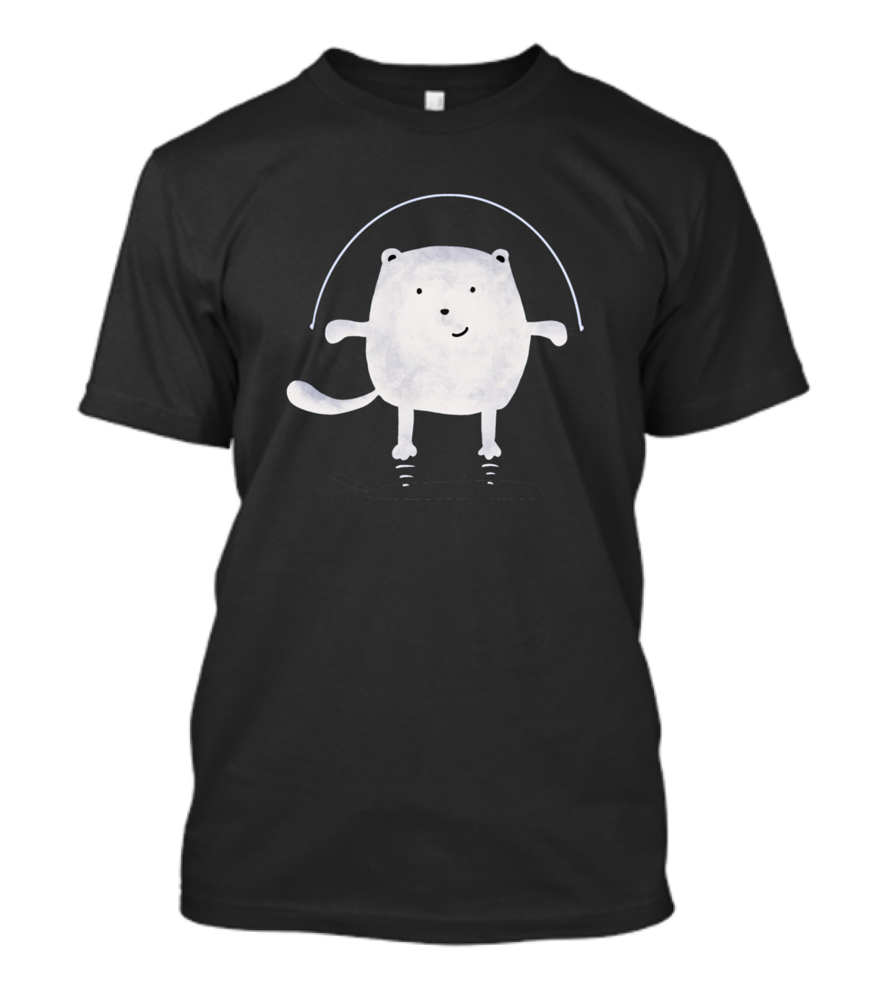 Christmas Tree Jumping Bear T-Shirt