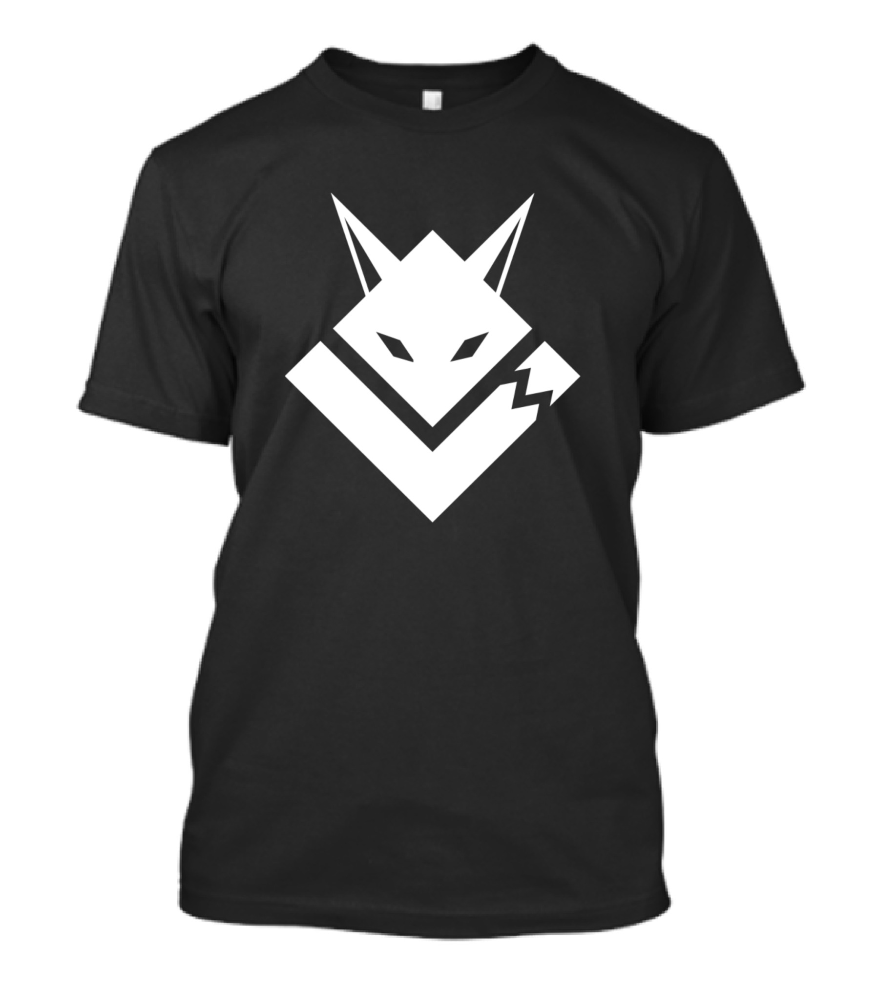 Foxcansit Geometric Fox Head T-Shirt