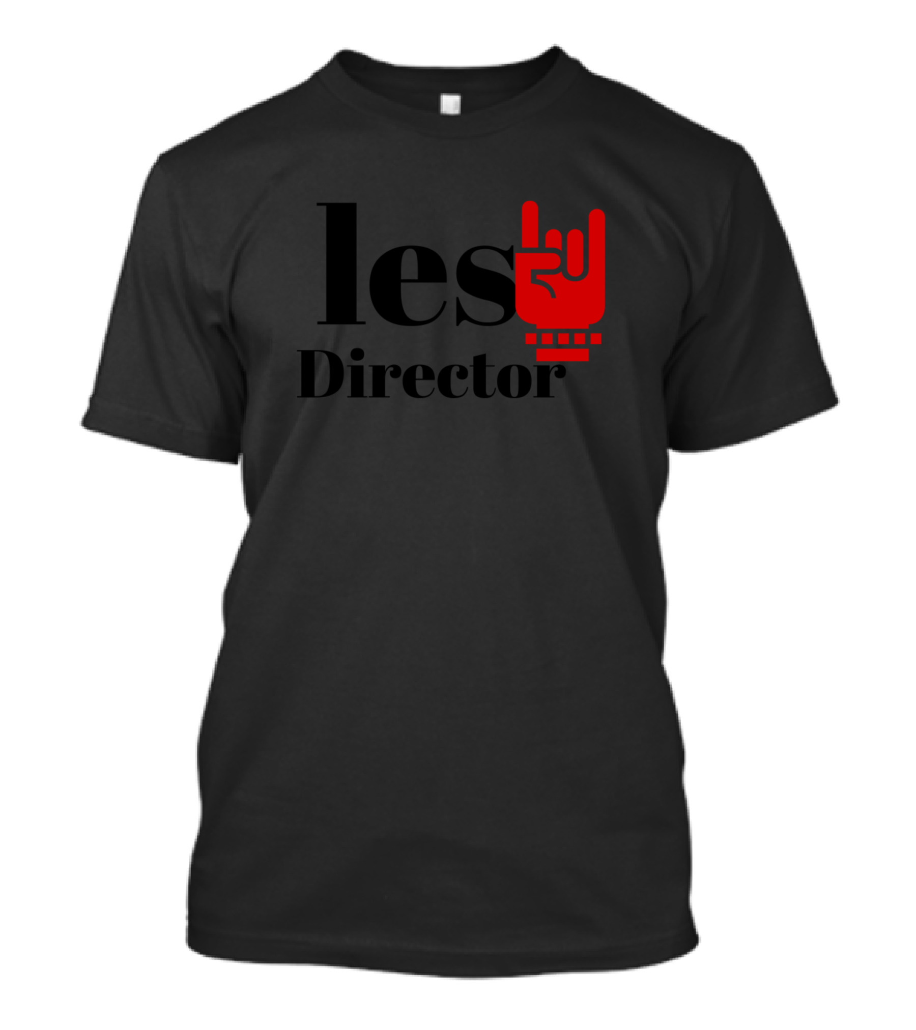 Les Director Rock Hand Gesture T-Shirt