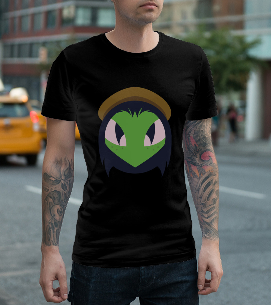 Lil Arturo Character Green Mask Powerpuff Girls T-Shirt