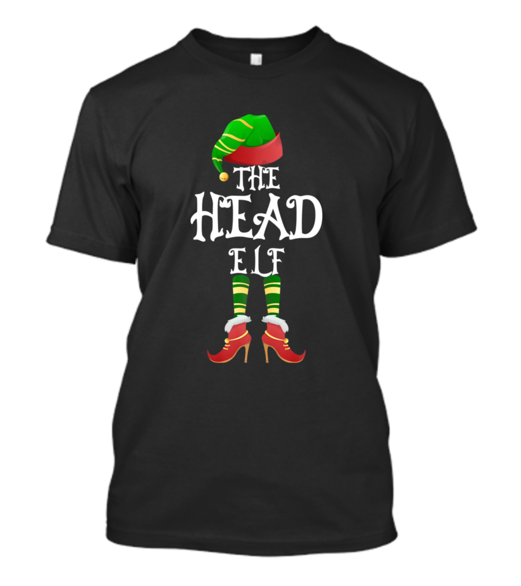 Head Elf Family Matching Group Christmas T-Shirt