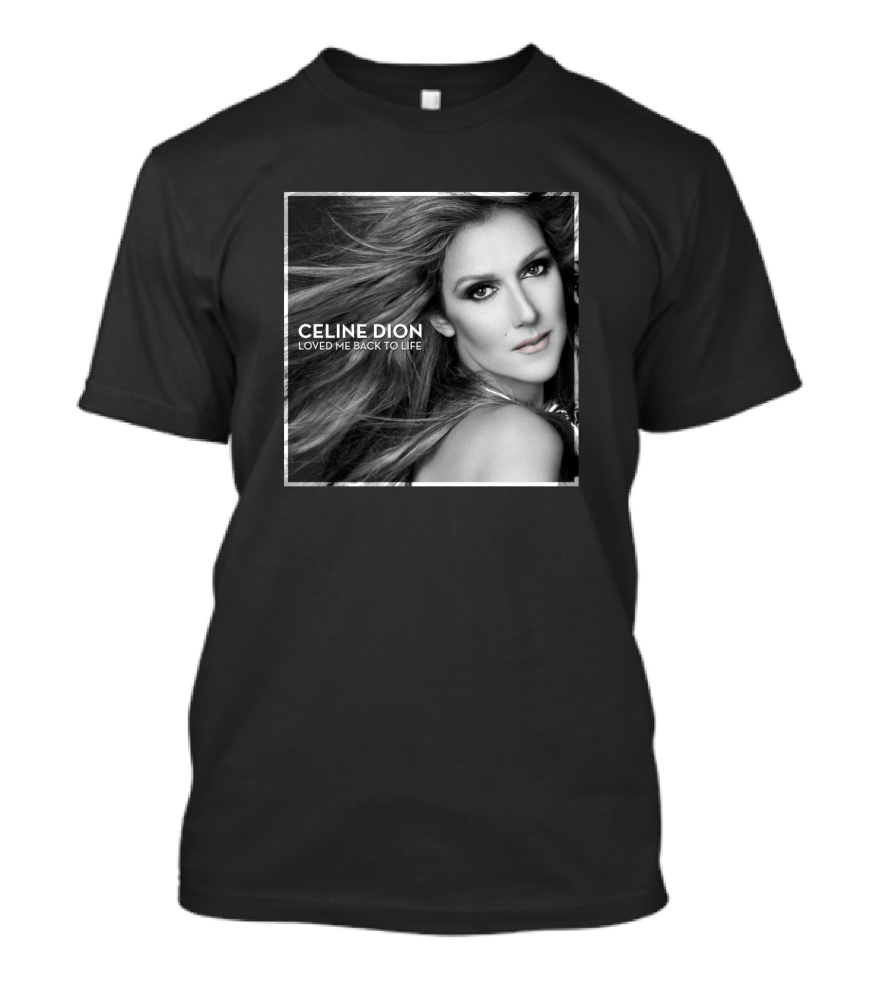 Vintage Music Retro Celine Dion Loved Me Back To Life Holiday T-Shirt