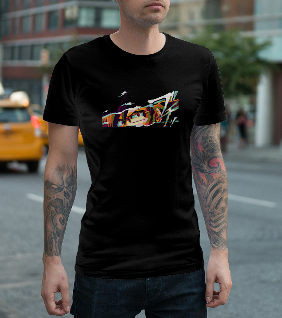 Anime Deku My Hero Academia Eyes Power Splash T-Shirt