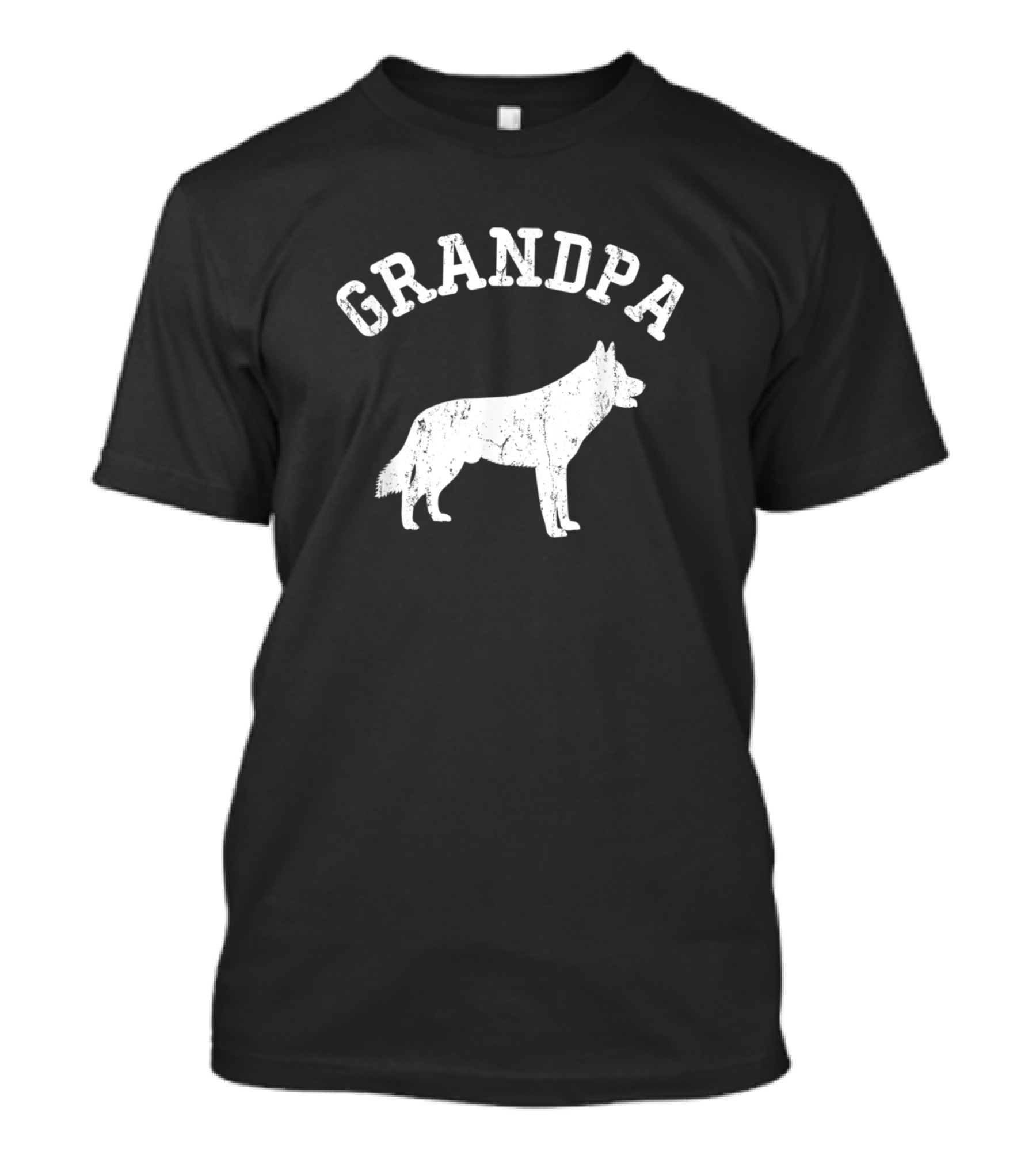 Grandpa Siberian Husky T-Shirt