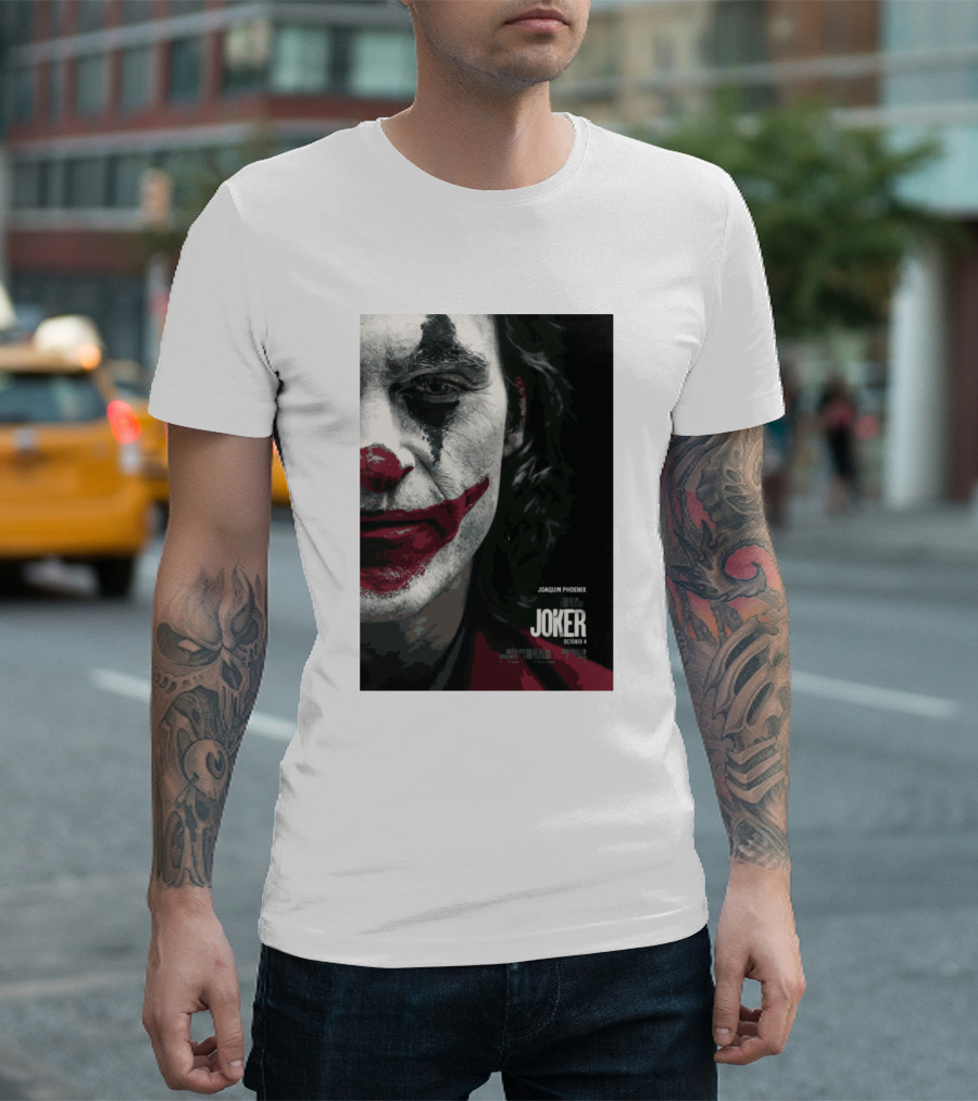 JOAQUIN PHOENIX JOKER OCTOBER 4 T-Shirt