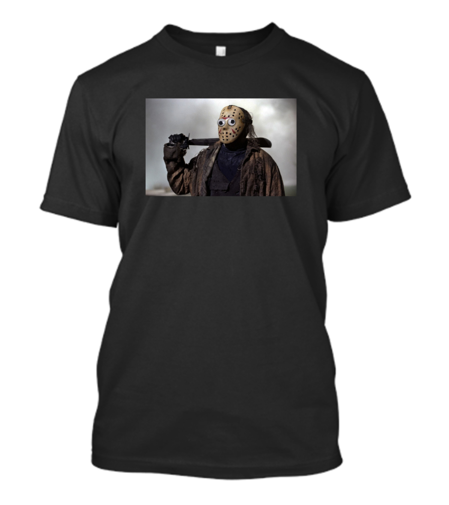 Vorhahaha Jason Voorhees Hockey Mask Horror Comedy T-Shirt