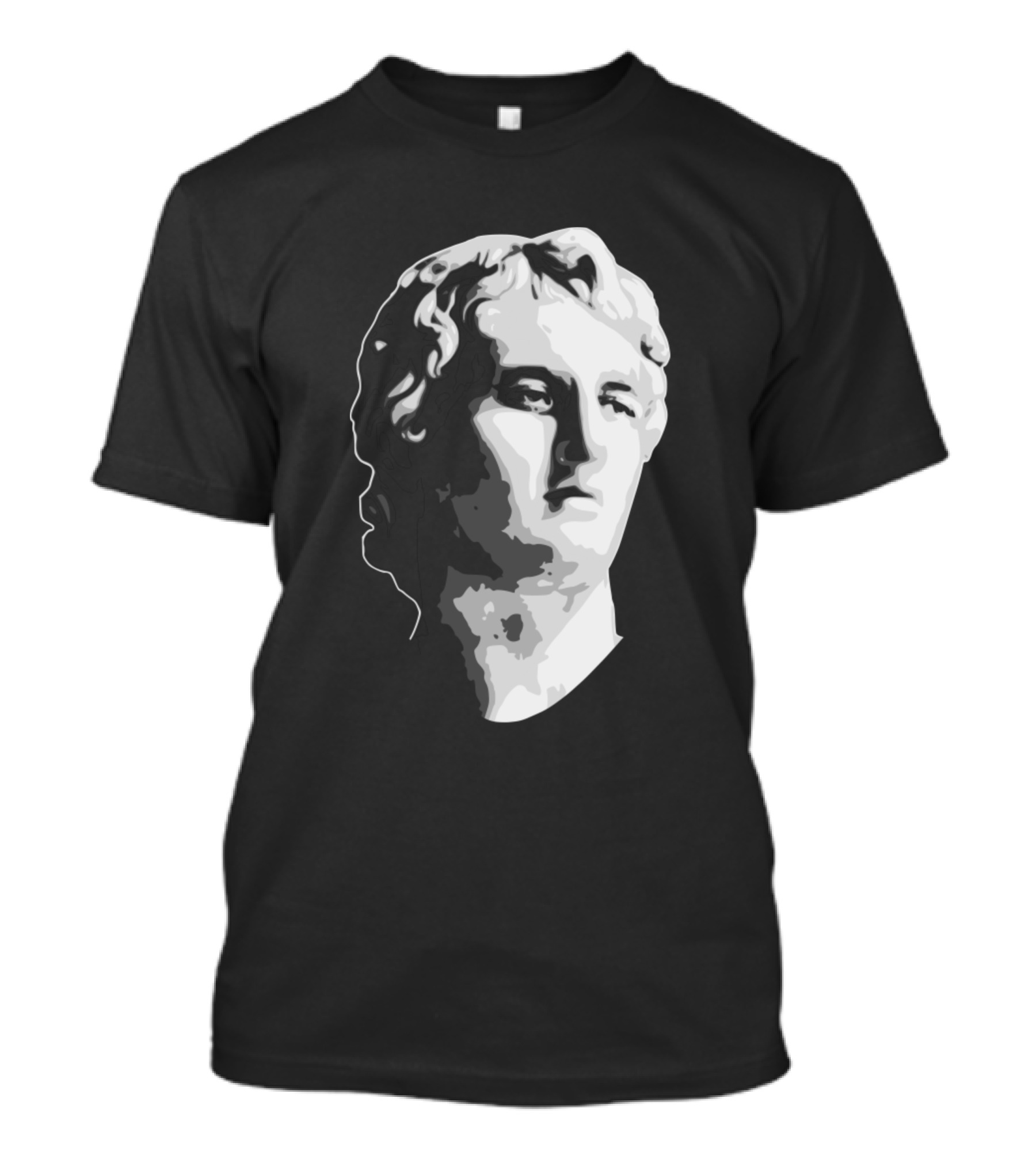 Alexander The Great Greyscale T-Shirt
