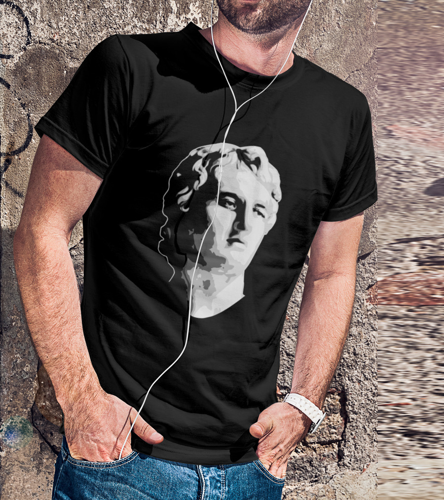 Alexander The Great Greyscale T-Shirt