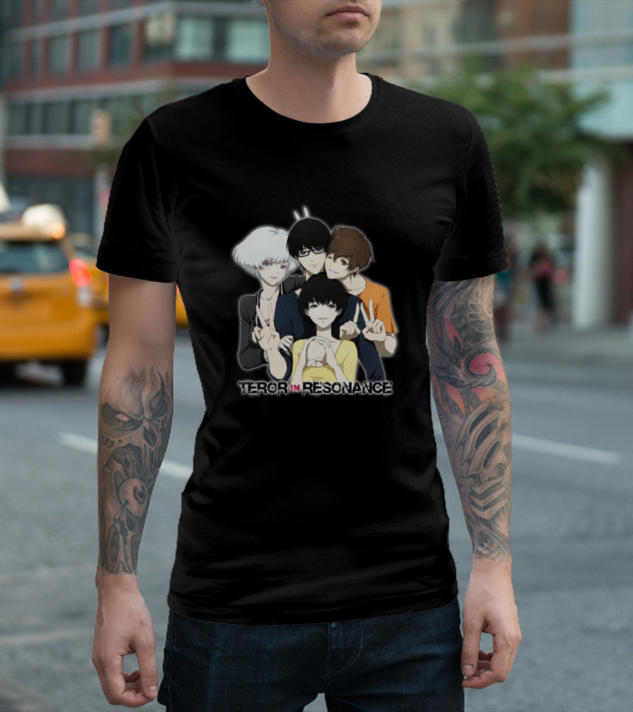Terror In Resonance Anime Character Group Pose T-Shirt