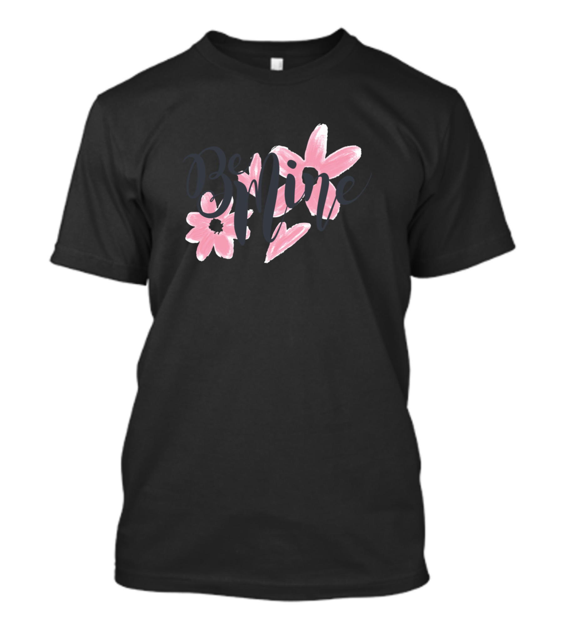 Be Mine Pink Flower Art Rn T-Shirt