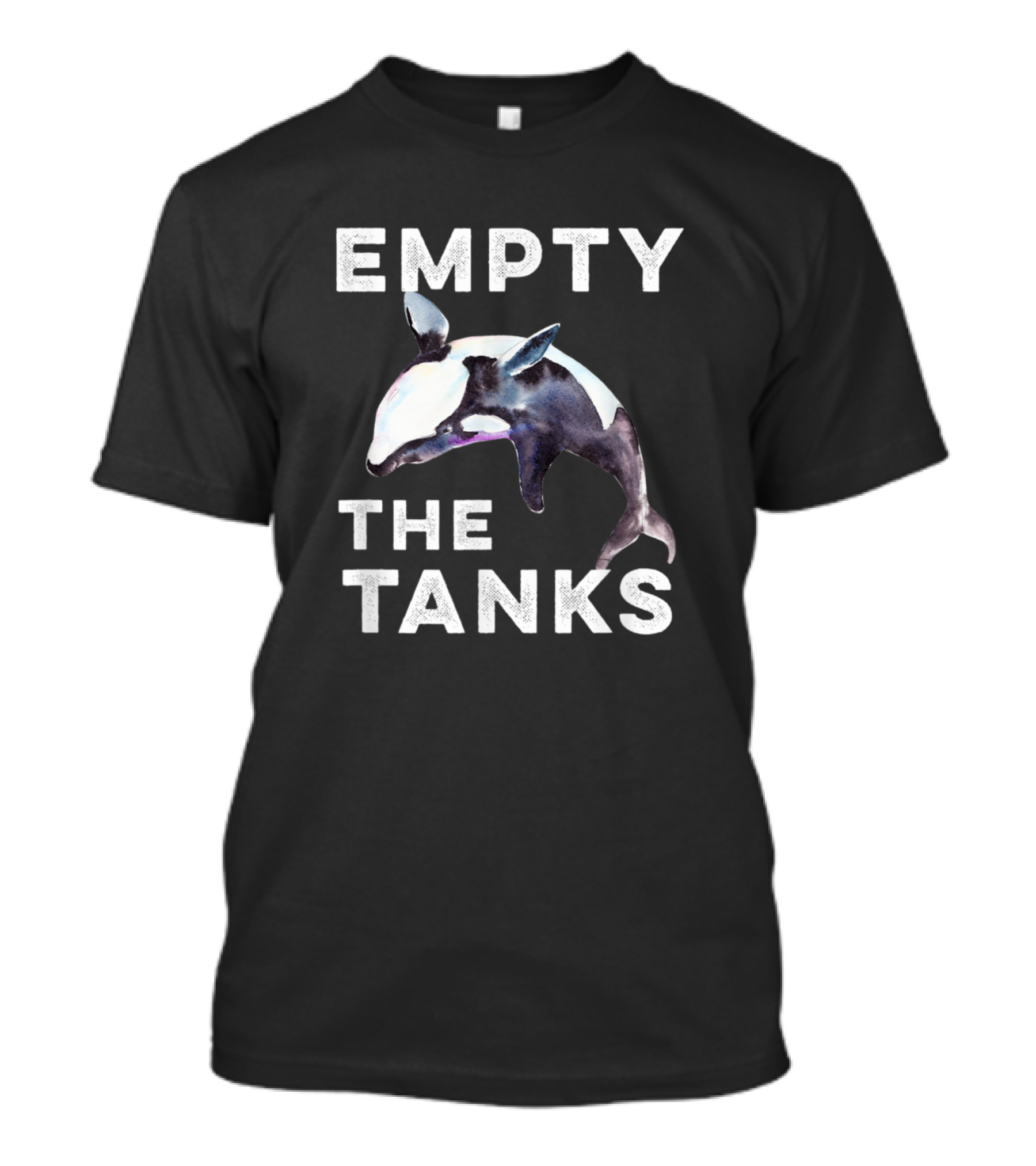Empty The Tanks Free The Orca Whales T-Shirt
