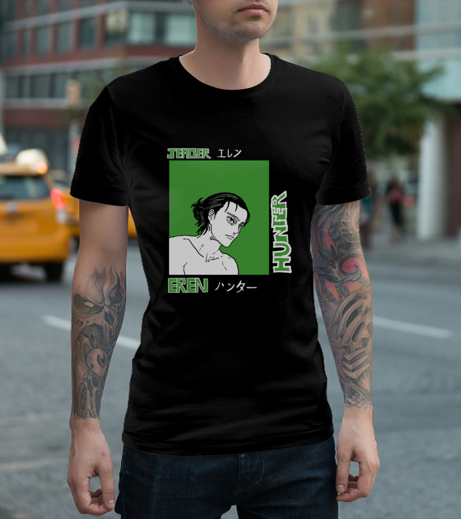 Eren Jaeger Hunter Snk T-Shirt