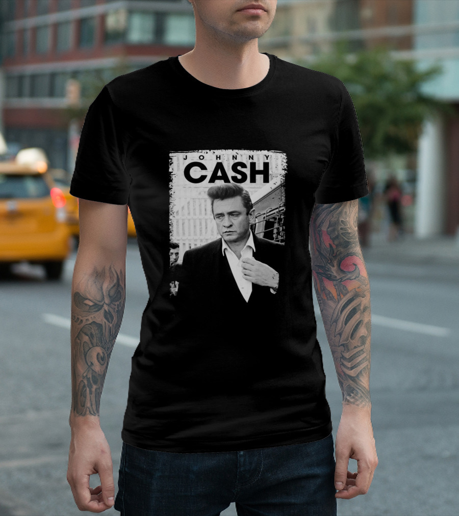 Johnny Cash Country Outlaw Musician Legends T-Shirt