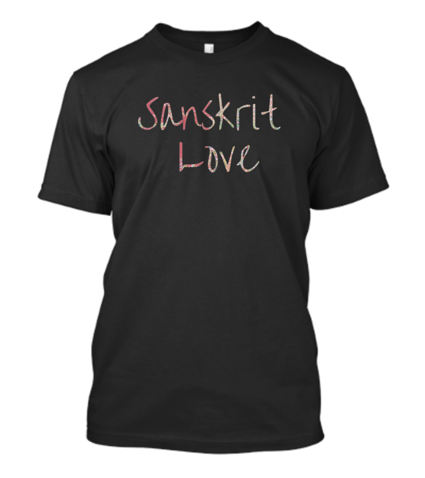 Sanskrit Love Yoga Lifestyle Retreat Language T-Shirt