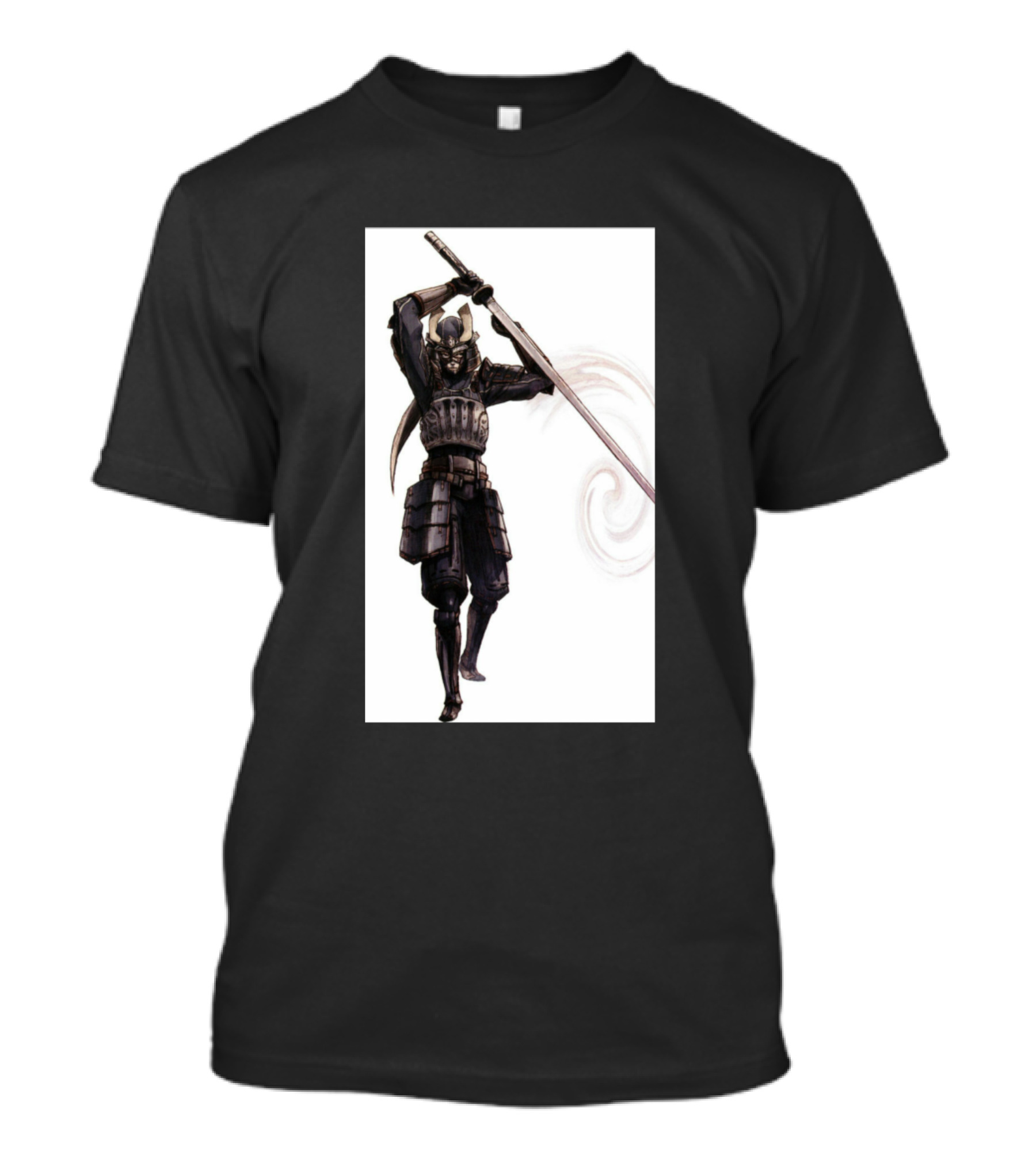 Sarumay Samurai Warrior With Sword T-Shirt