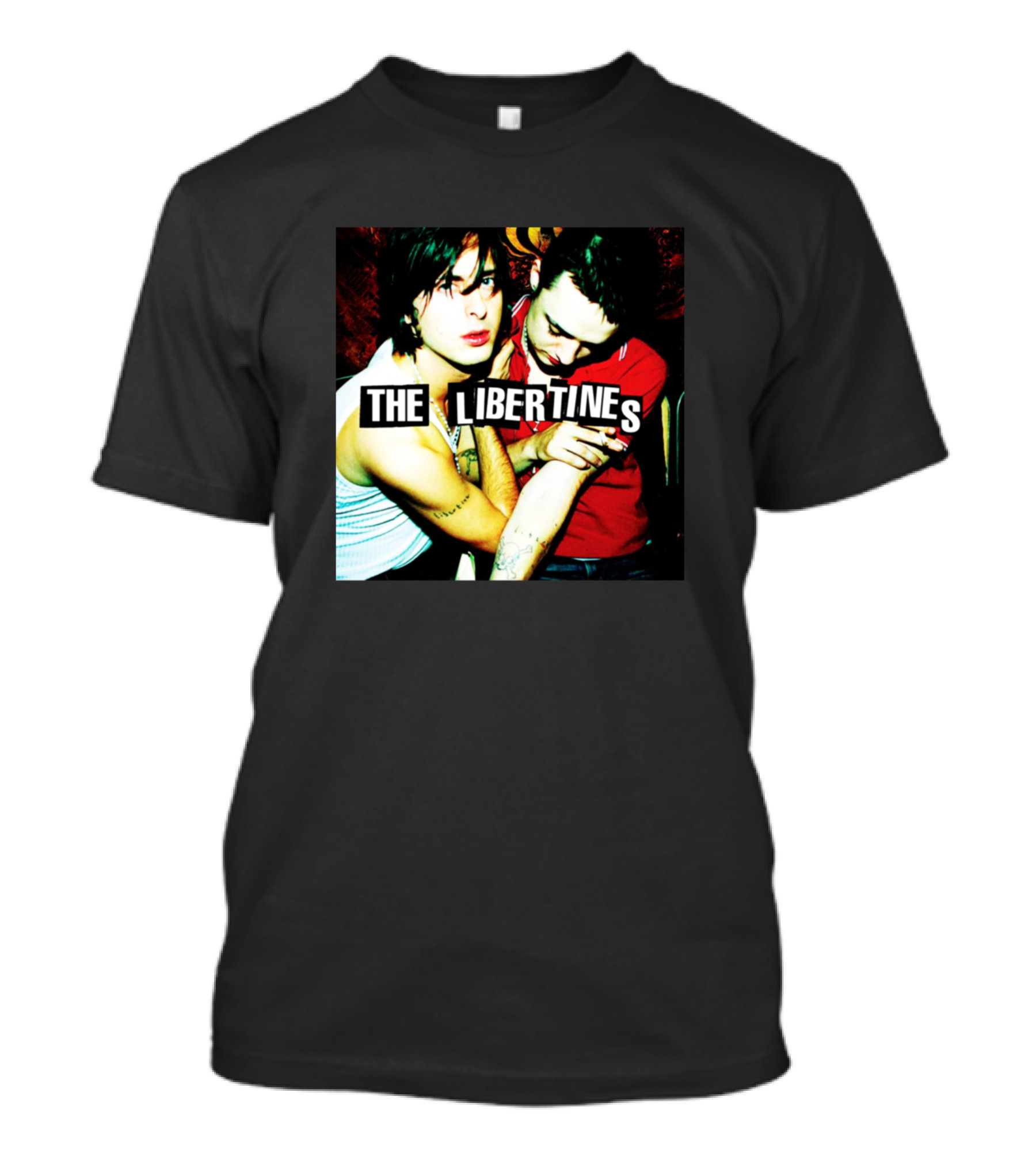 The Libertines Band Iconic Duo Photo T-Shirt