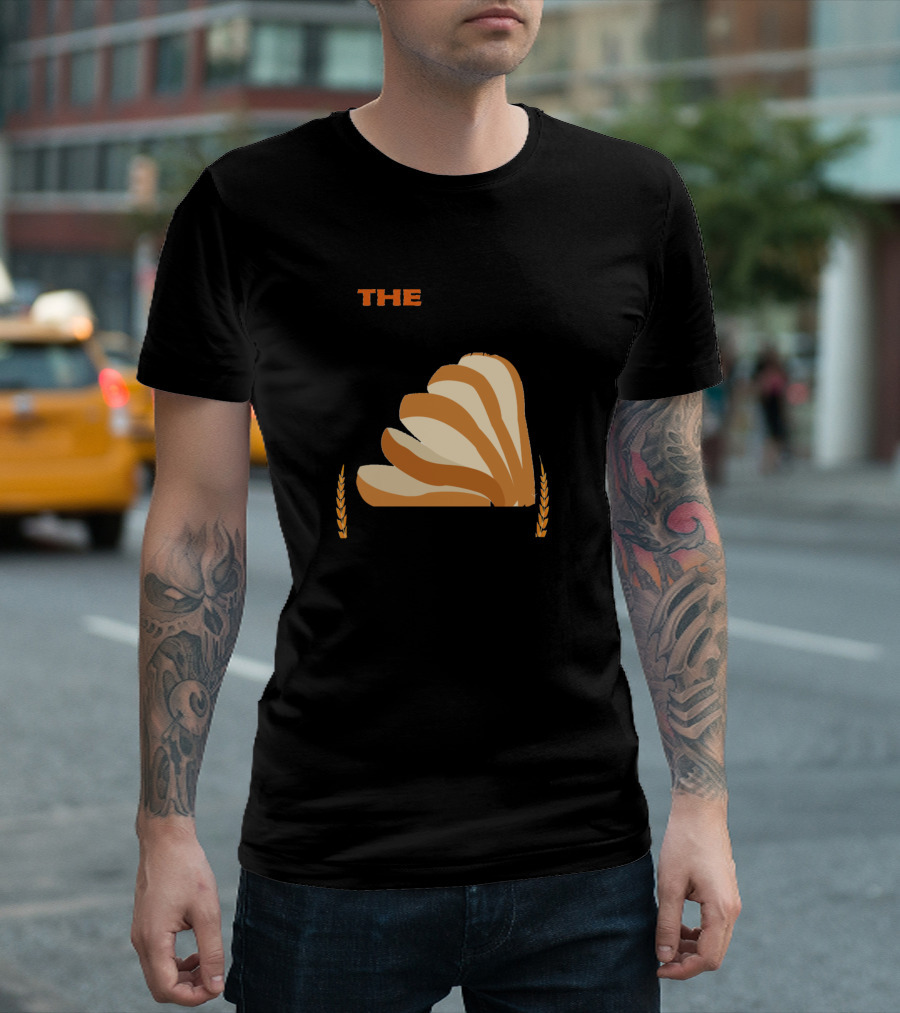 The Yeastmaster Bred For Bread Sliced Loaf Wheat Ears T-Shirt