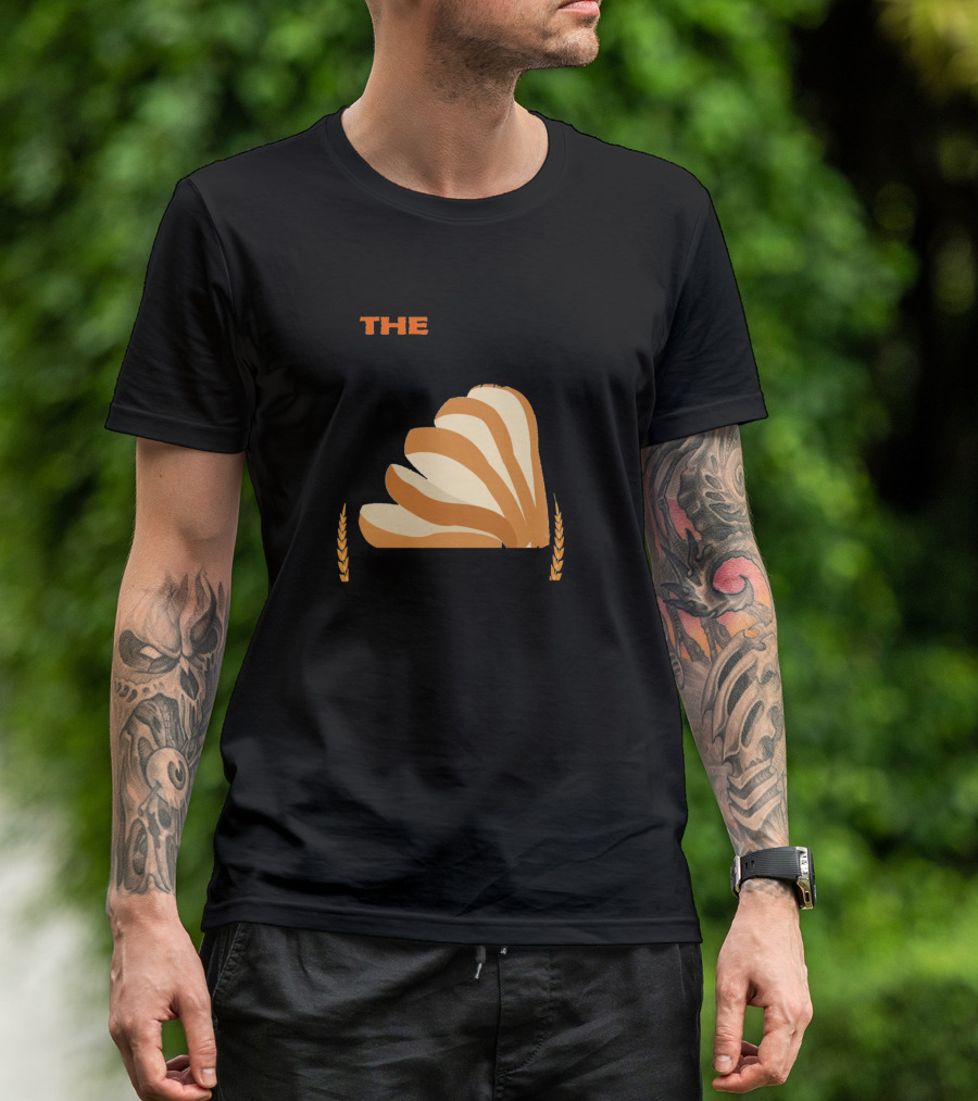 The Yeastmaster Bred For Bread Sliced Loaf Wheat Ears T-Shirt