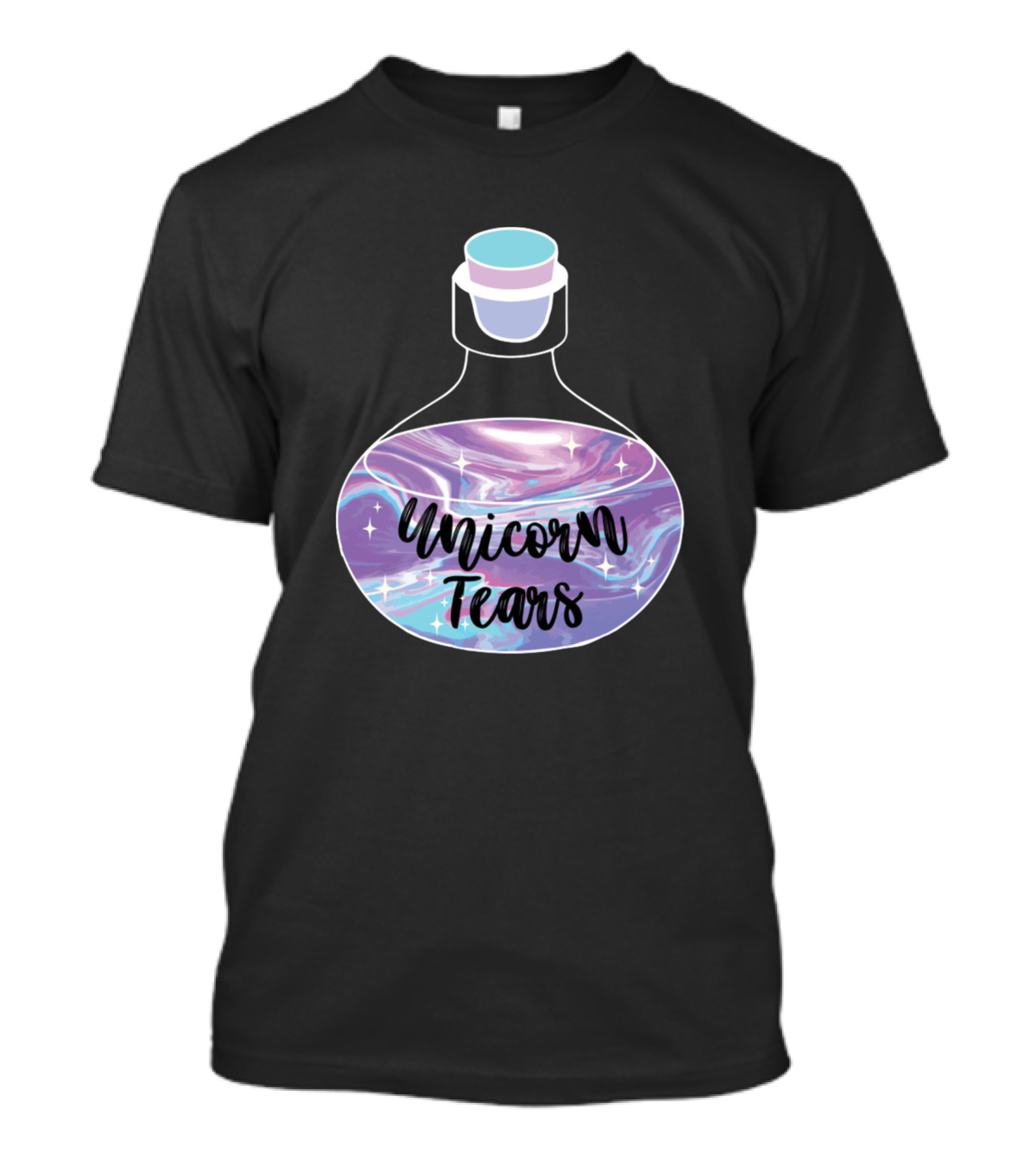 Unicorn Tears Potion Pastel Galaxy T-Shirt