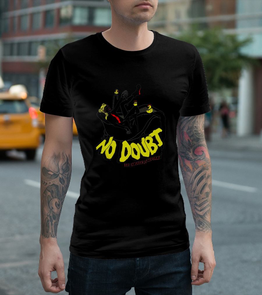 No Doubt Los Angeles California Vintage Style Rock Band T-Shirt