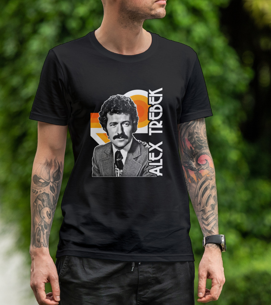 Alex Trebek Retro Jeopardy T-Shirt
