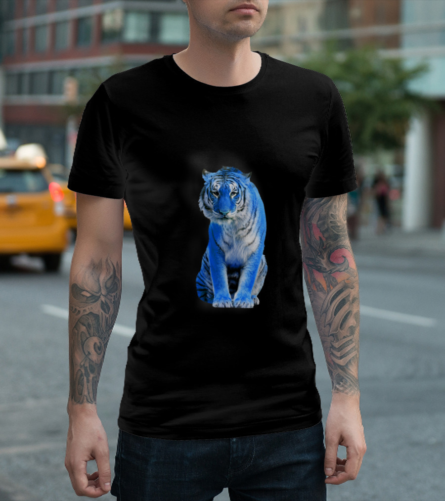 Blue Tiger T-Shirt