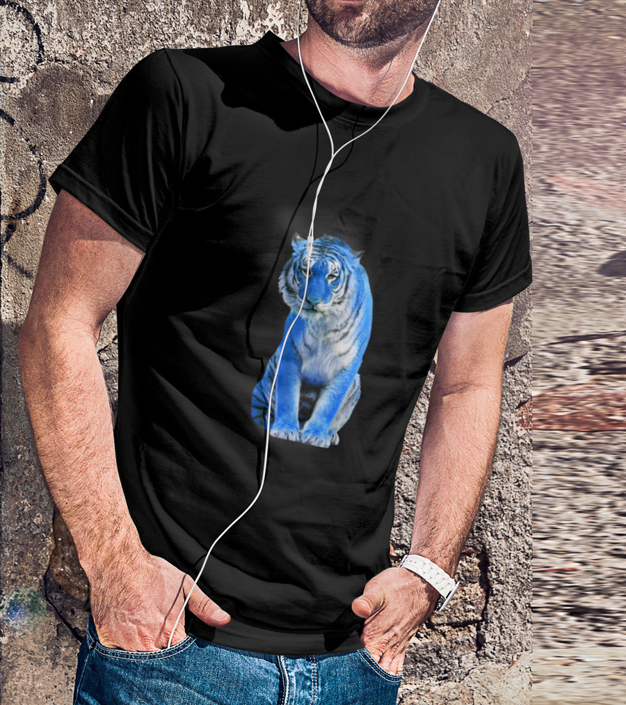Blue Tiger T-Shirt