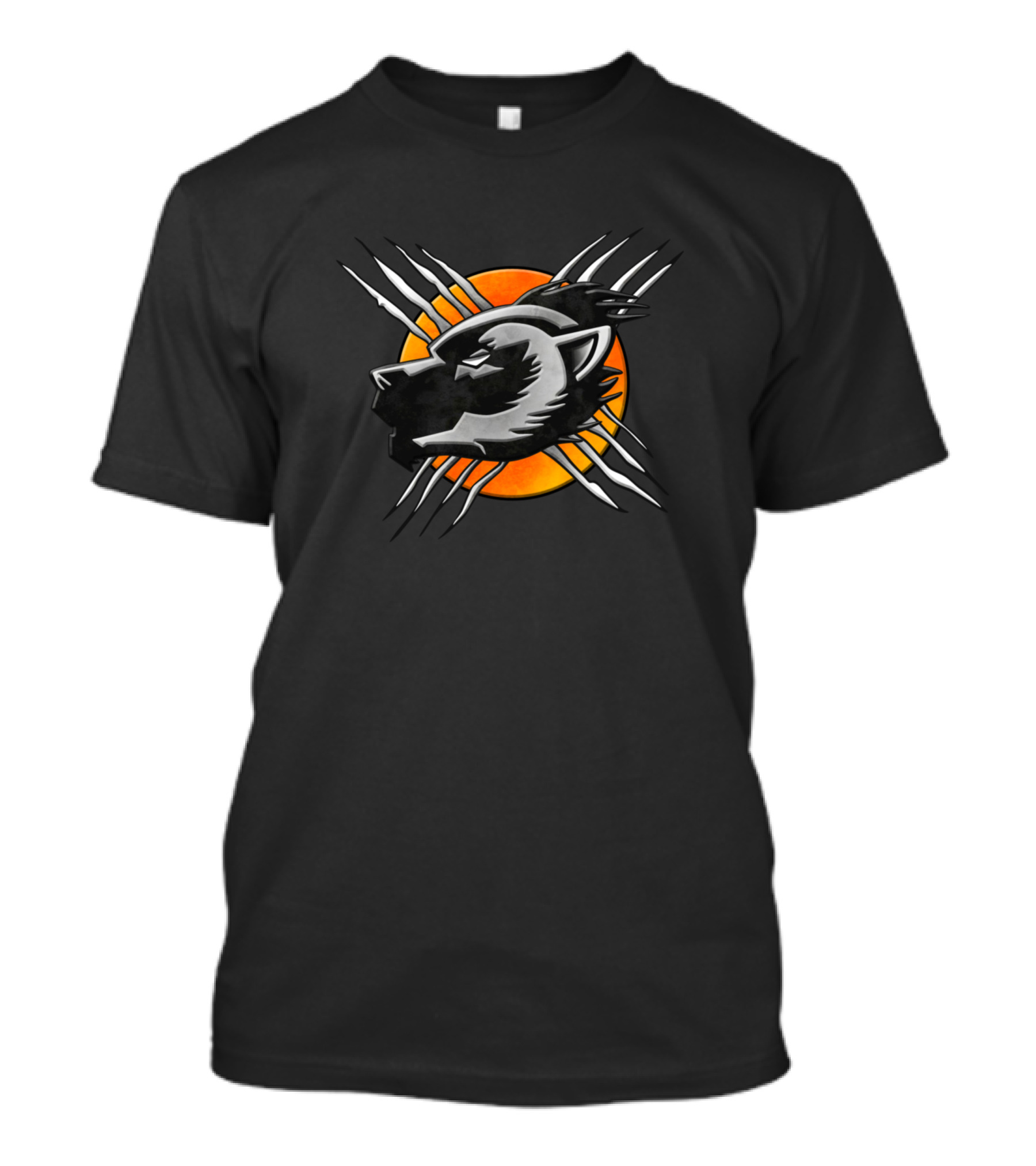 Clan Wolverine Fierce Beast Claw Emblem T-Shirt