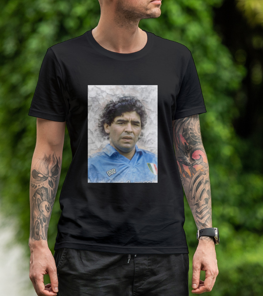 Diego Maradona Napoli Legend Iconic T-Shirt