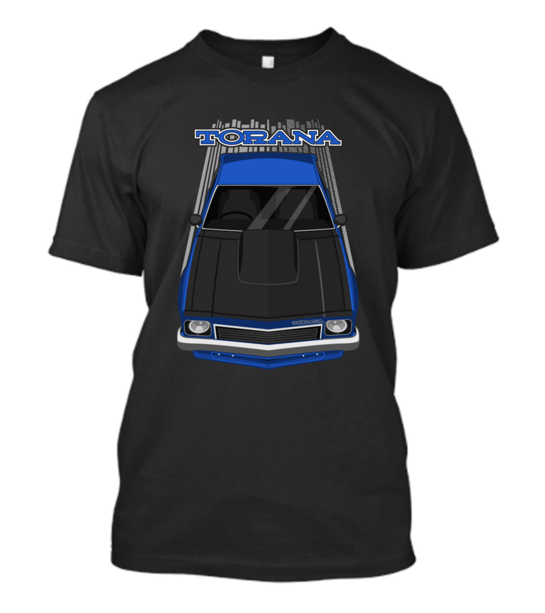 Torana Holden A9x Blue Car Front View T-Shirt