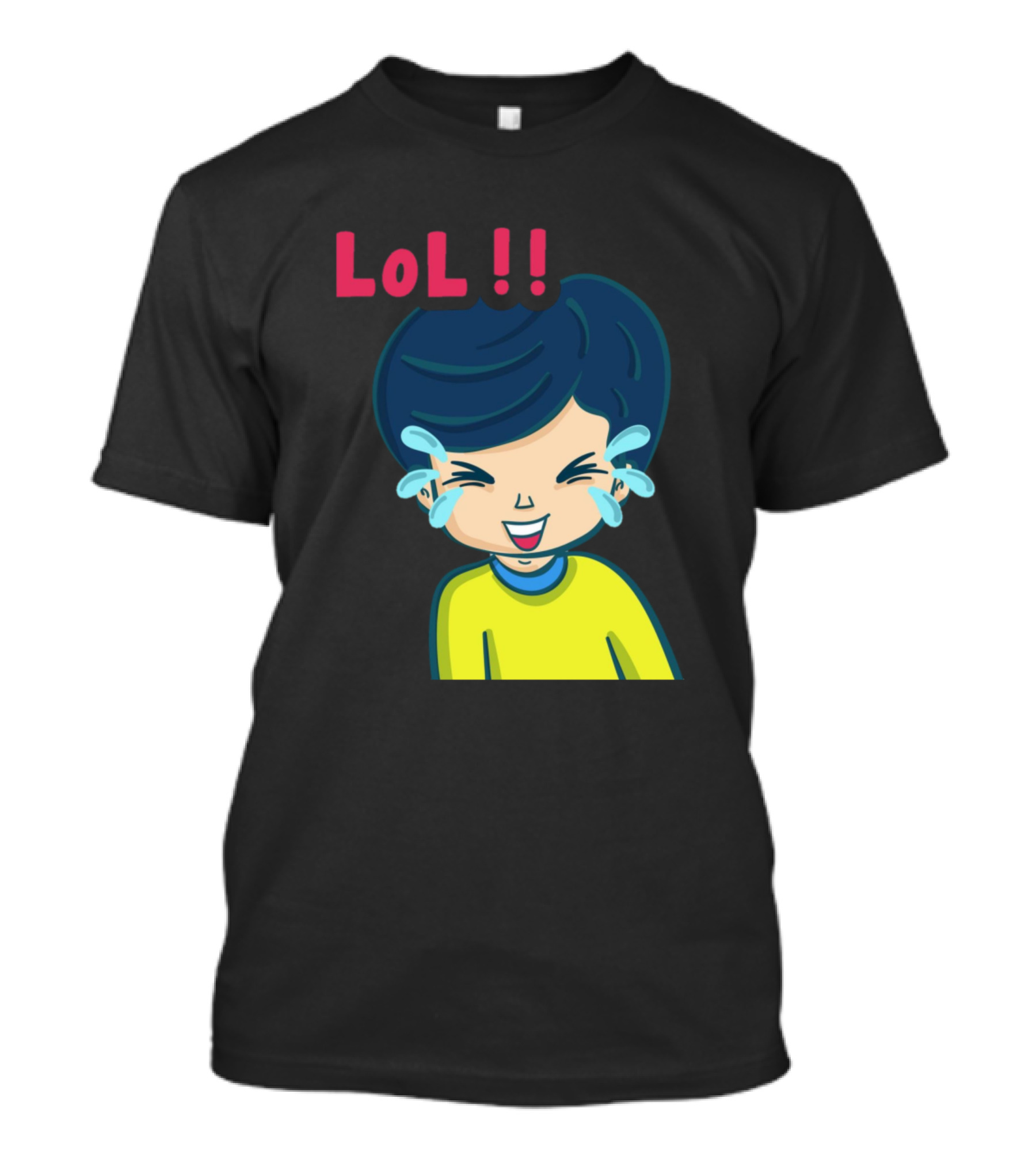 LoL Kids Crying Laughing Face T-Shirt