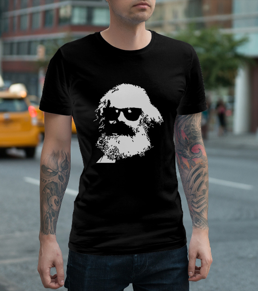 Kool Marx Sunglasses Beard T-Shirt