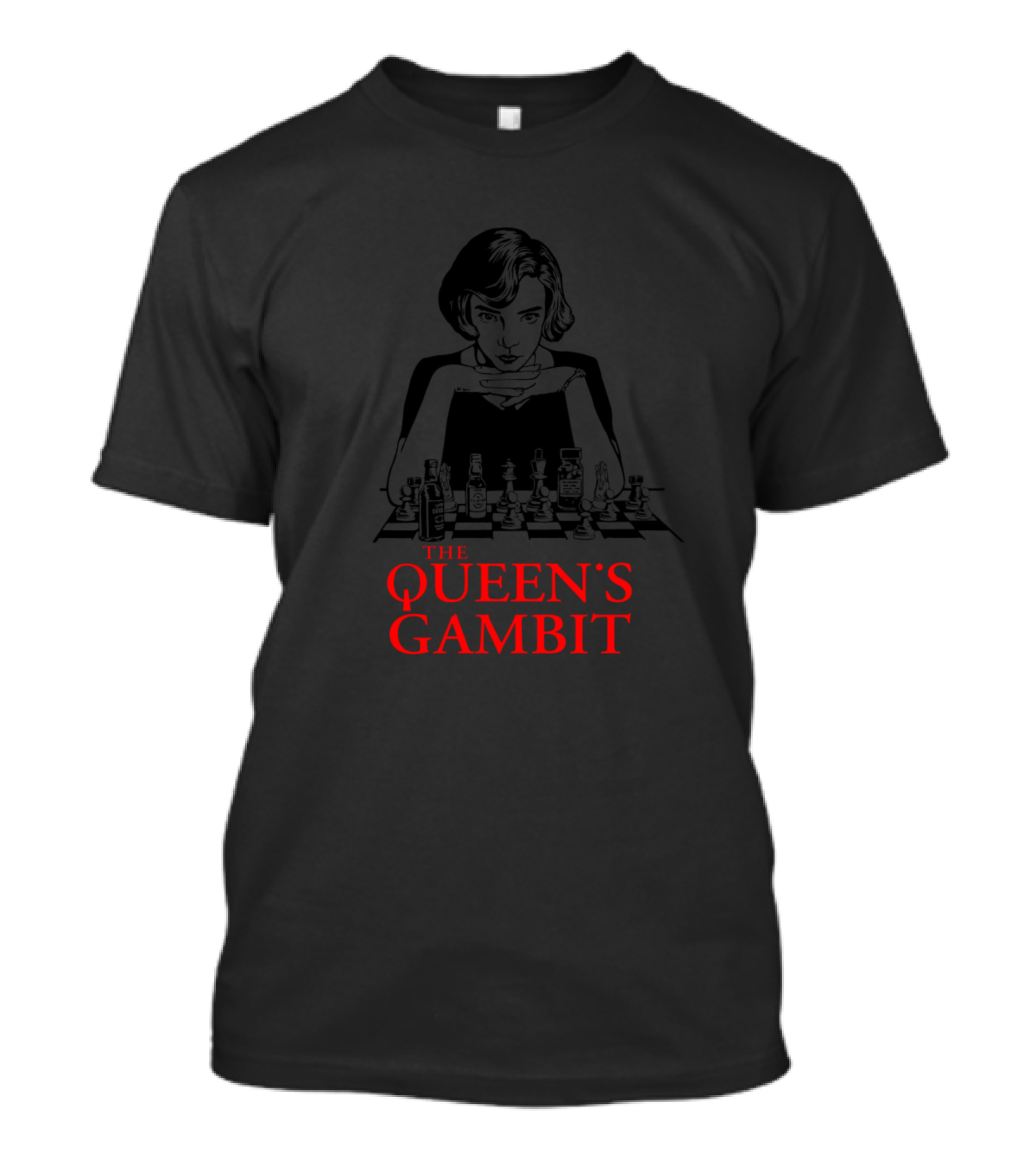 The Queen's Gambit Chess Player T-Shirt