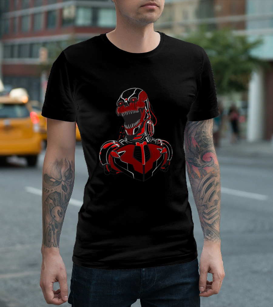 Robot Robotics Fan Out Cyborg Nemesis T-Shirt