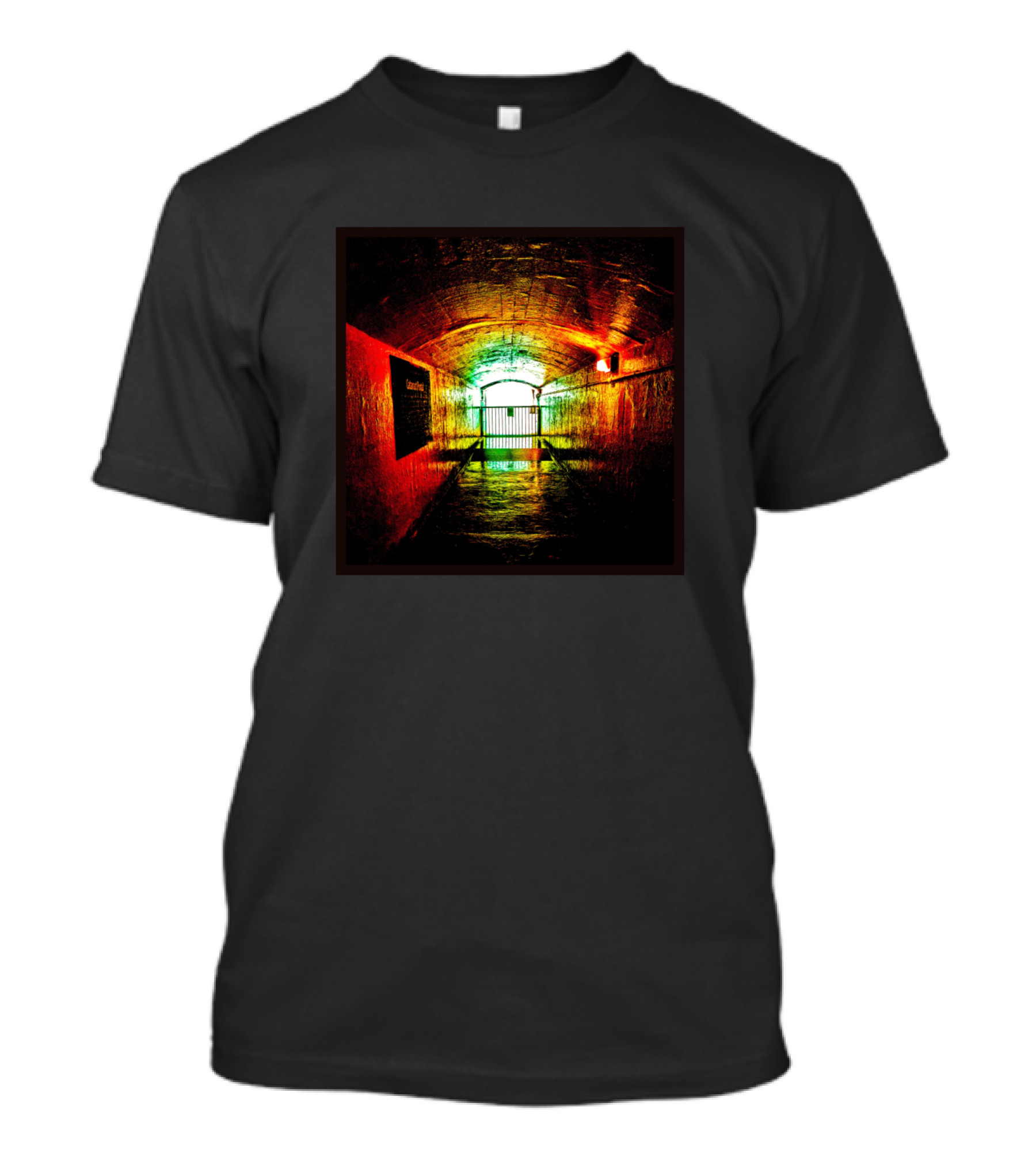 See The Light Tunnel Glow Reflection T-Shirt