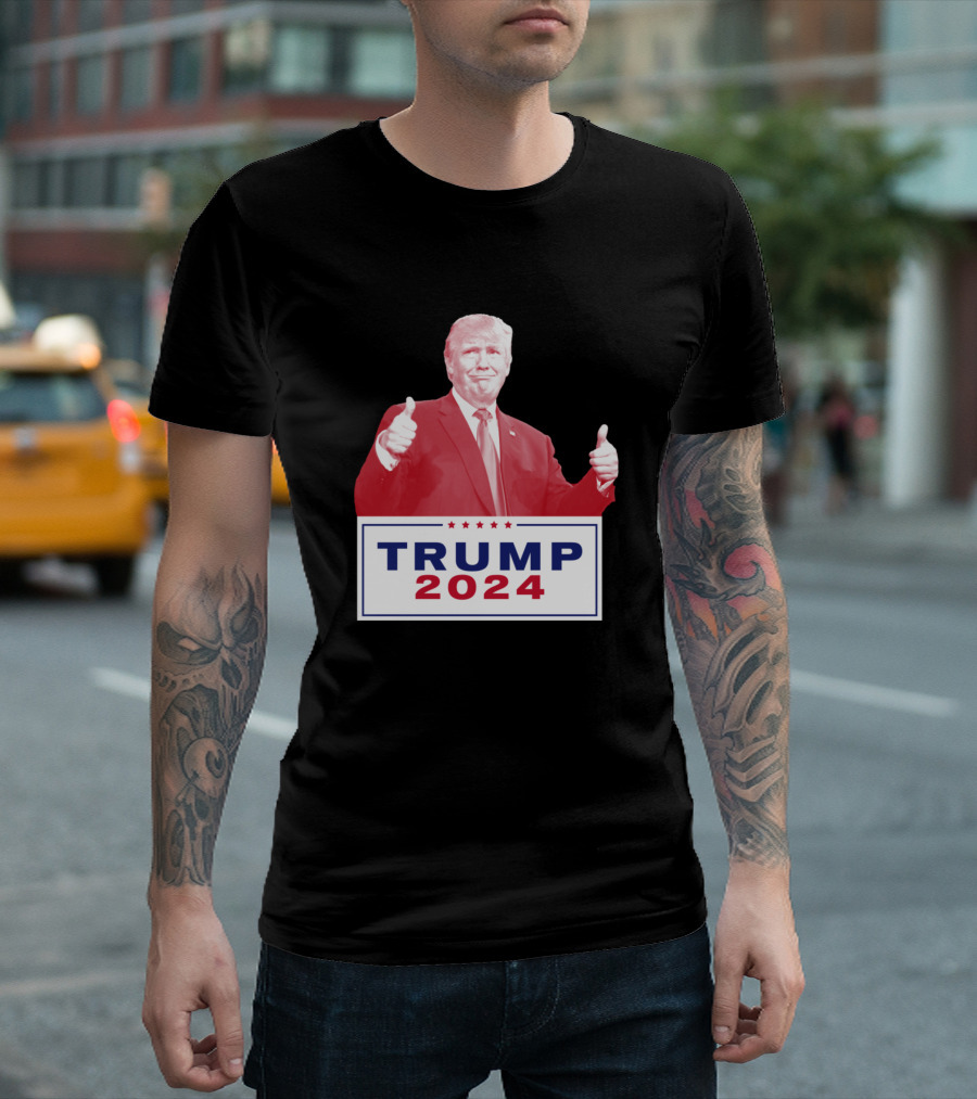 TRUMP 2024 Two Thumbs Up T-Shirt