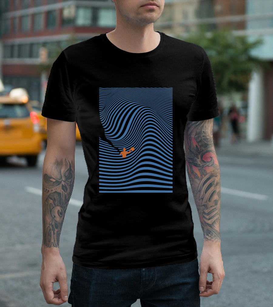 Waterpolo Lover Underwater Games Wave T-Shirt