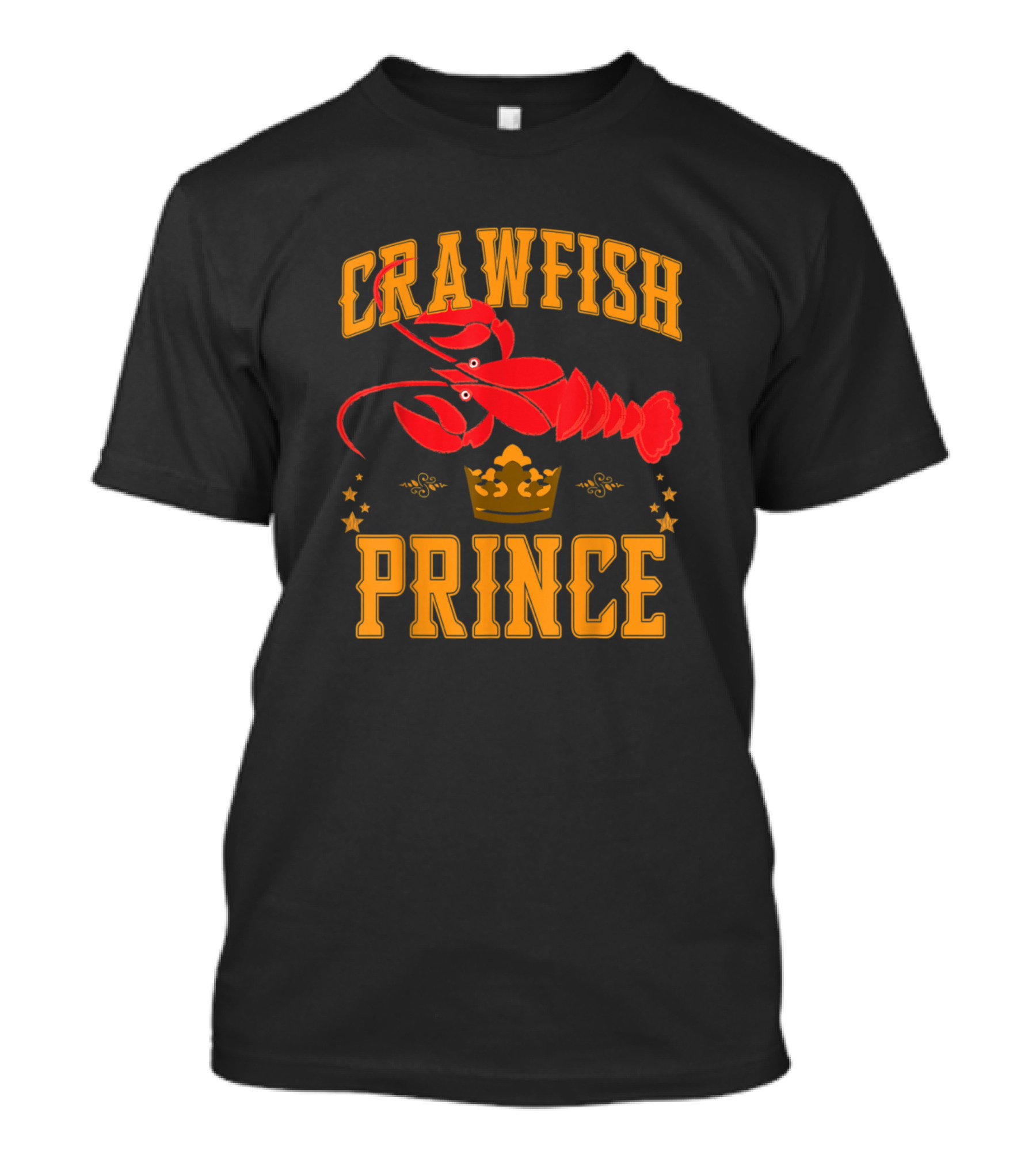 Crawfish Prince Crawfish Boil Party Festival Celebration Iconic T-Shirt