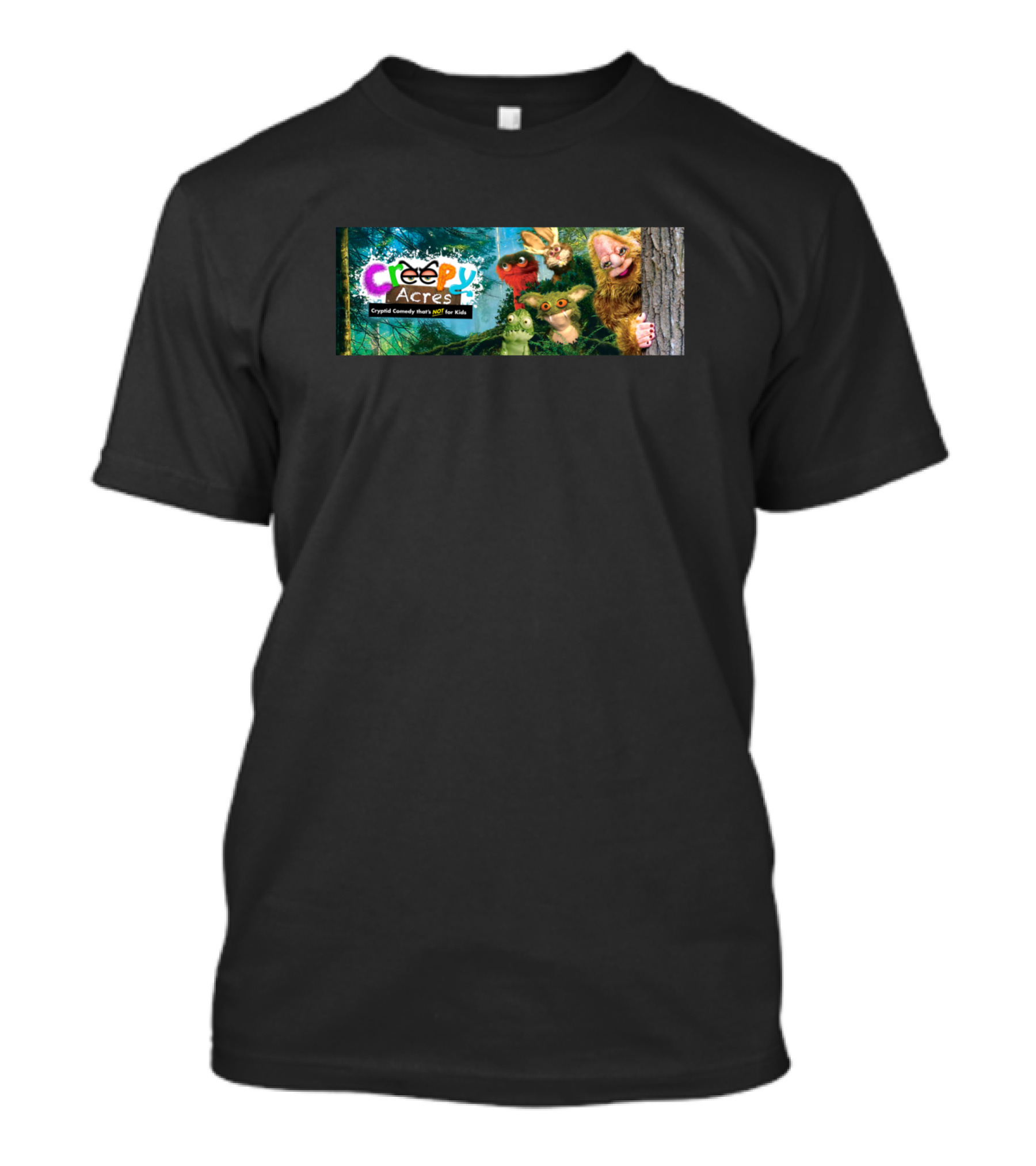 Creepy Acres Gang Cryptid Comedy Hunt Skit For Life T-Shirt
