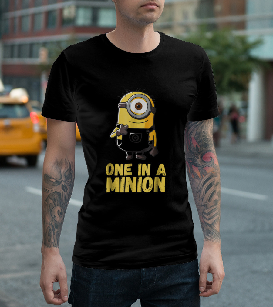 One In A Minion Despicable Me Minions Character T-Shirt