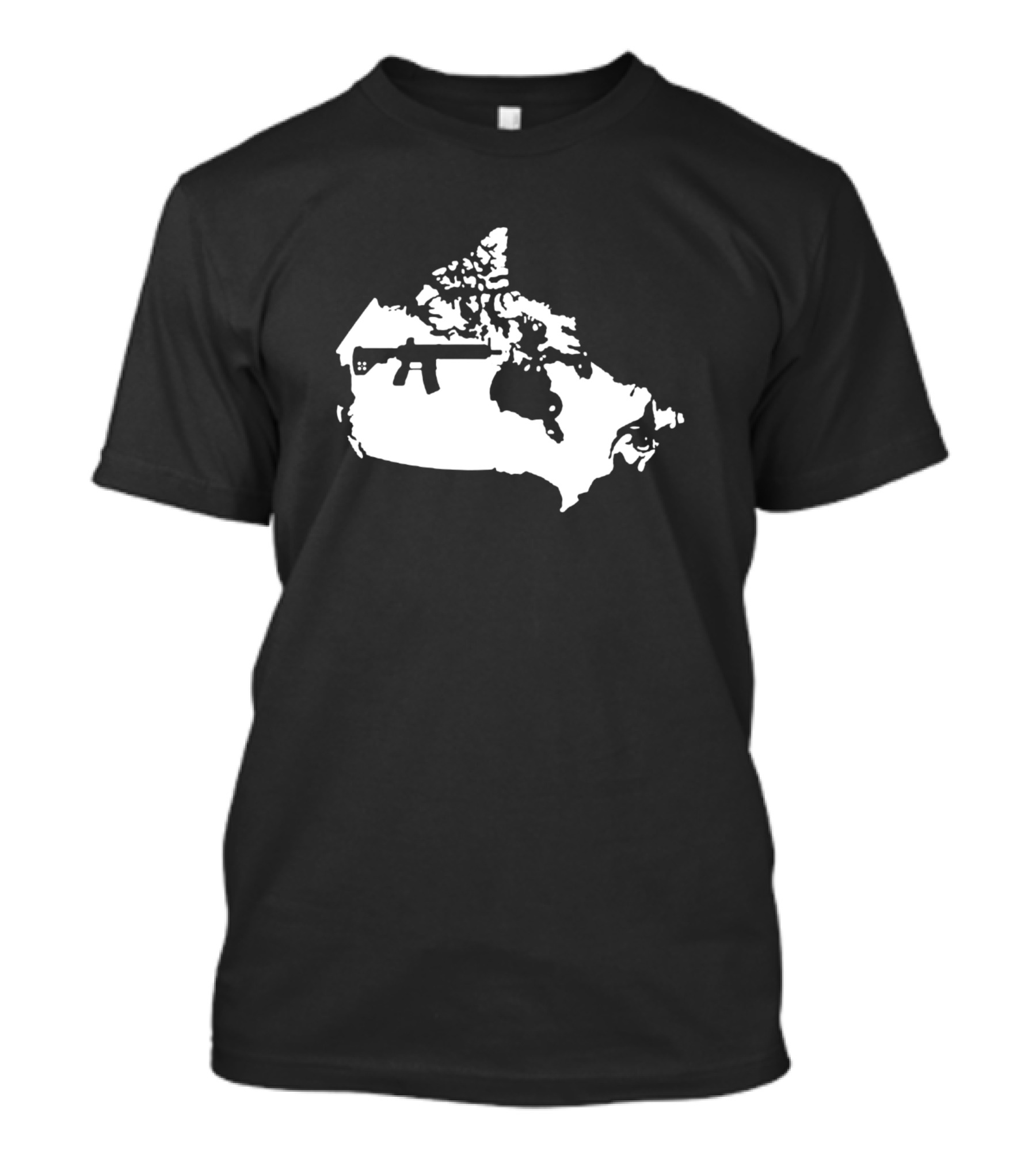 Keep Canada Tactical Map Rifle T-Shirt