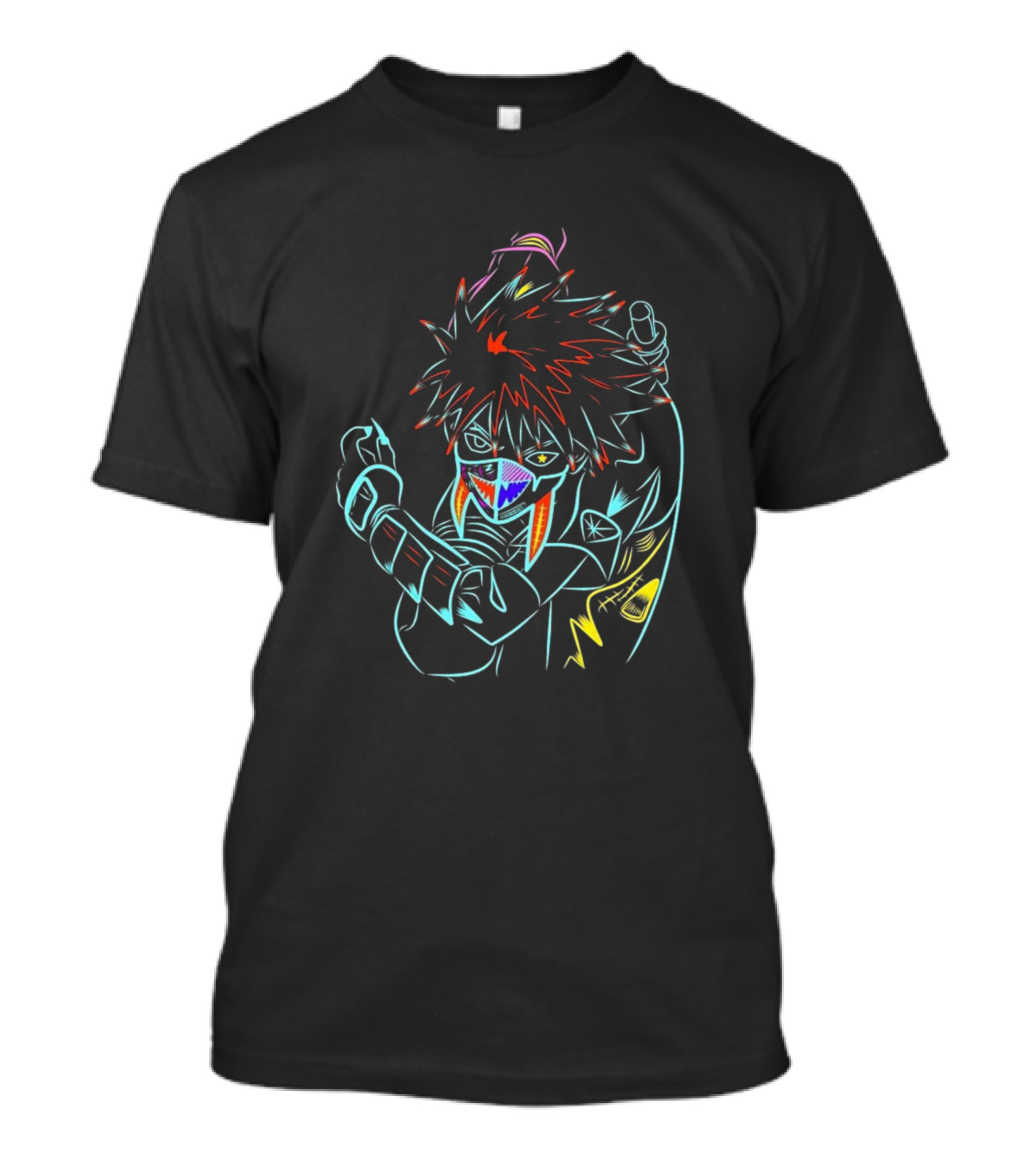 Kakashi Neon Ninja T-Shirt