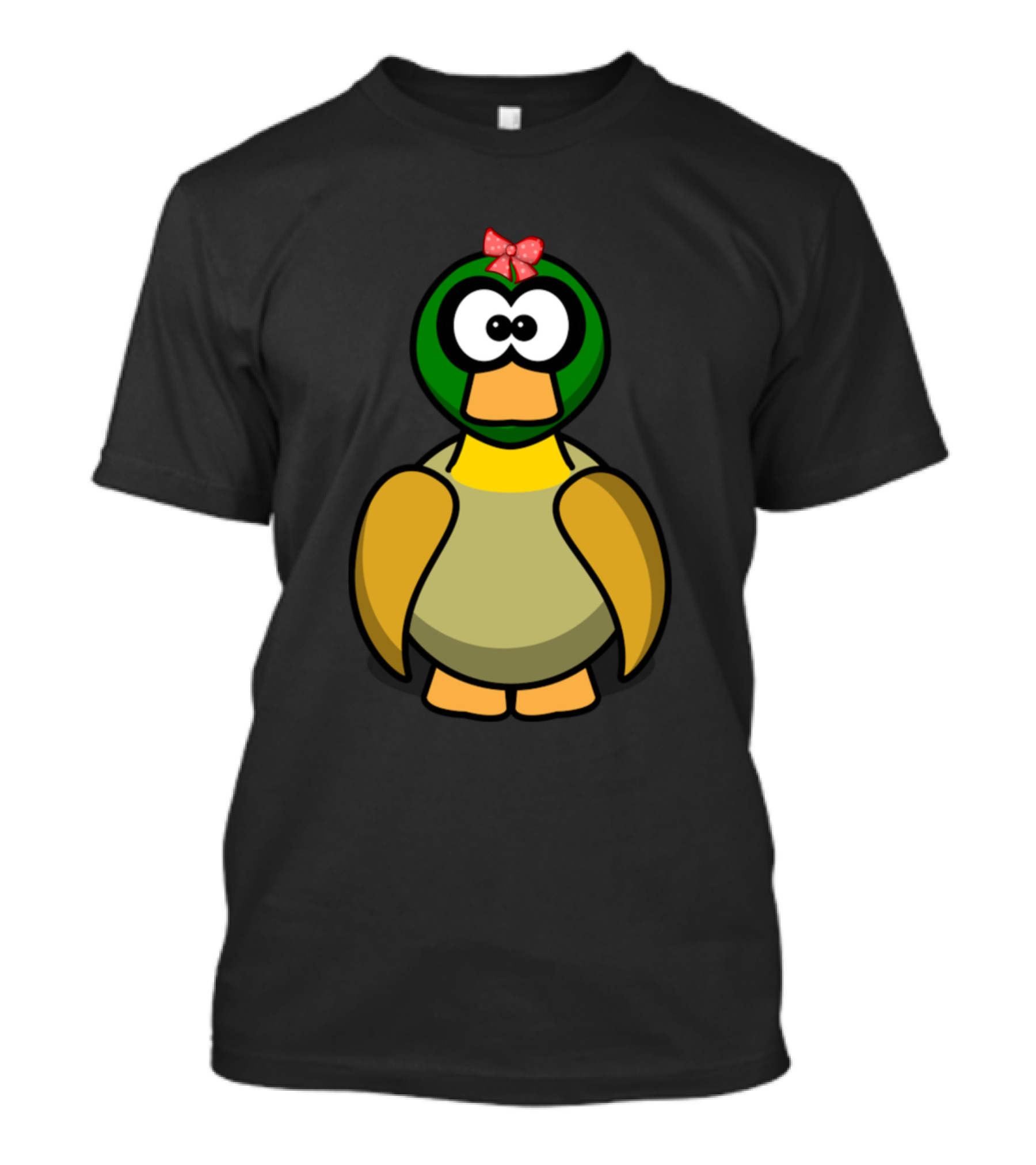 Lustiges Enten Baby Mit Roter Schleife Tolles Kin Kinder Ente T-Shirt