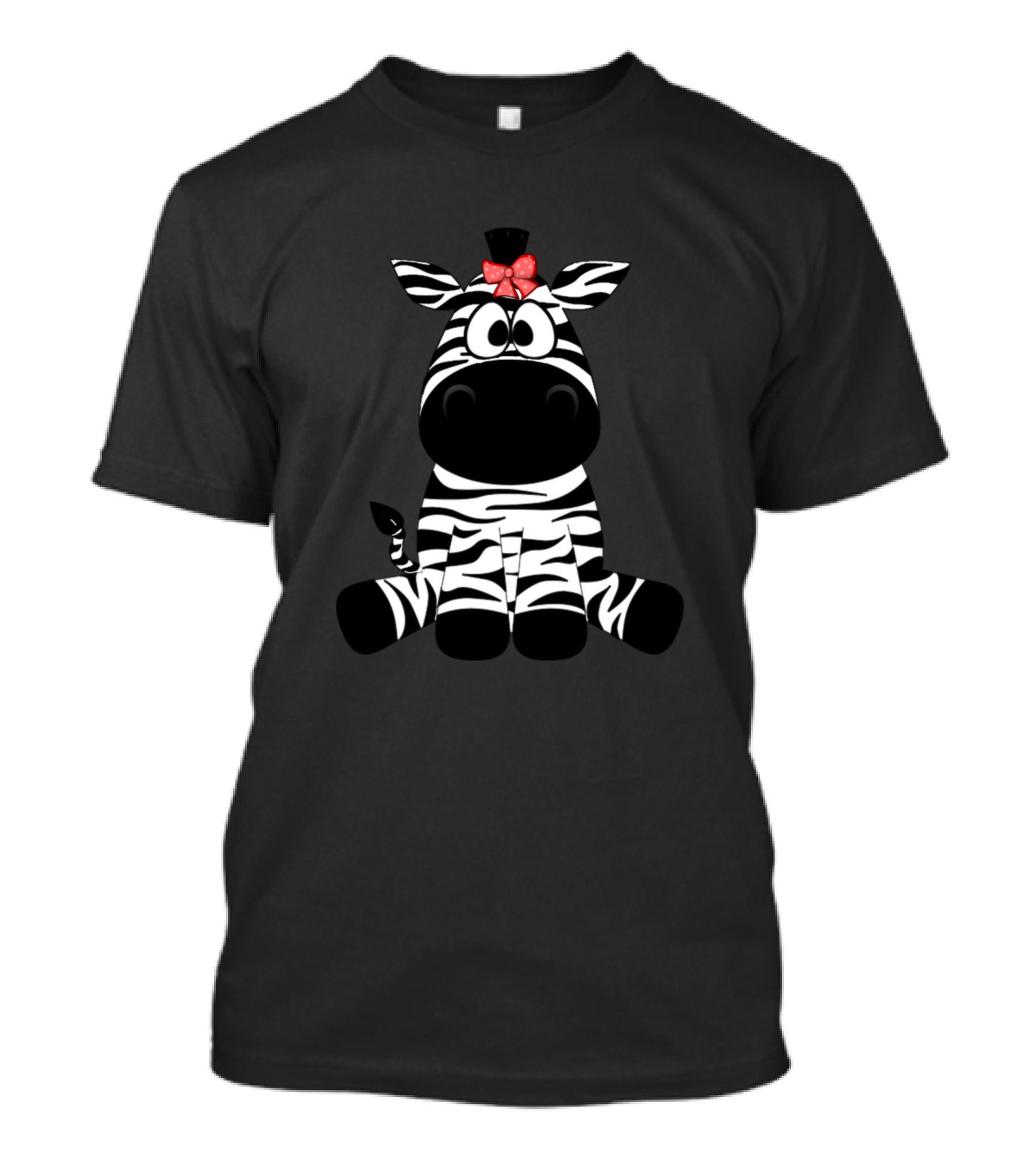 Lustiges Zebra Baby Mit Schleife Tolles Kin Kinder T-Shirt