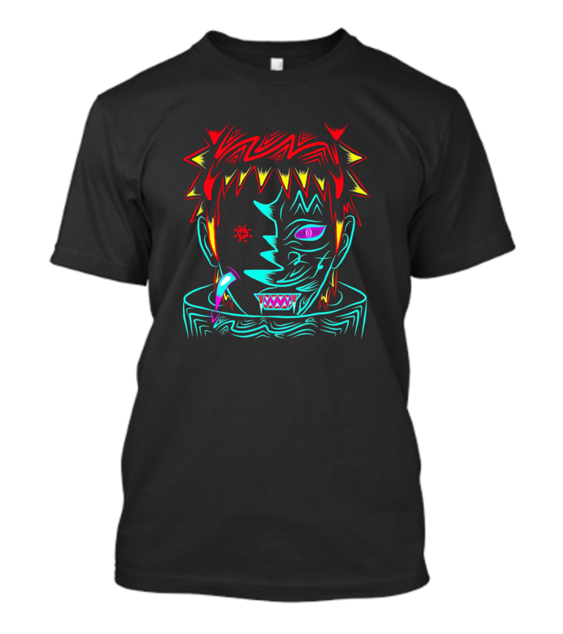 Obito Bijuu Neon Masked Uchiha Fusion T-Shirt