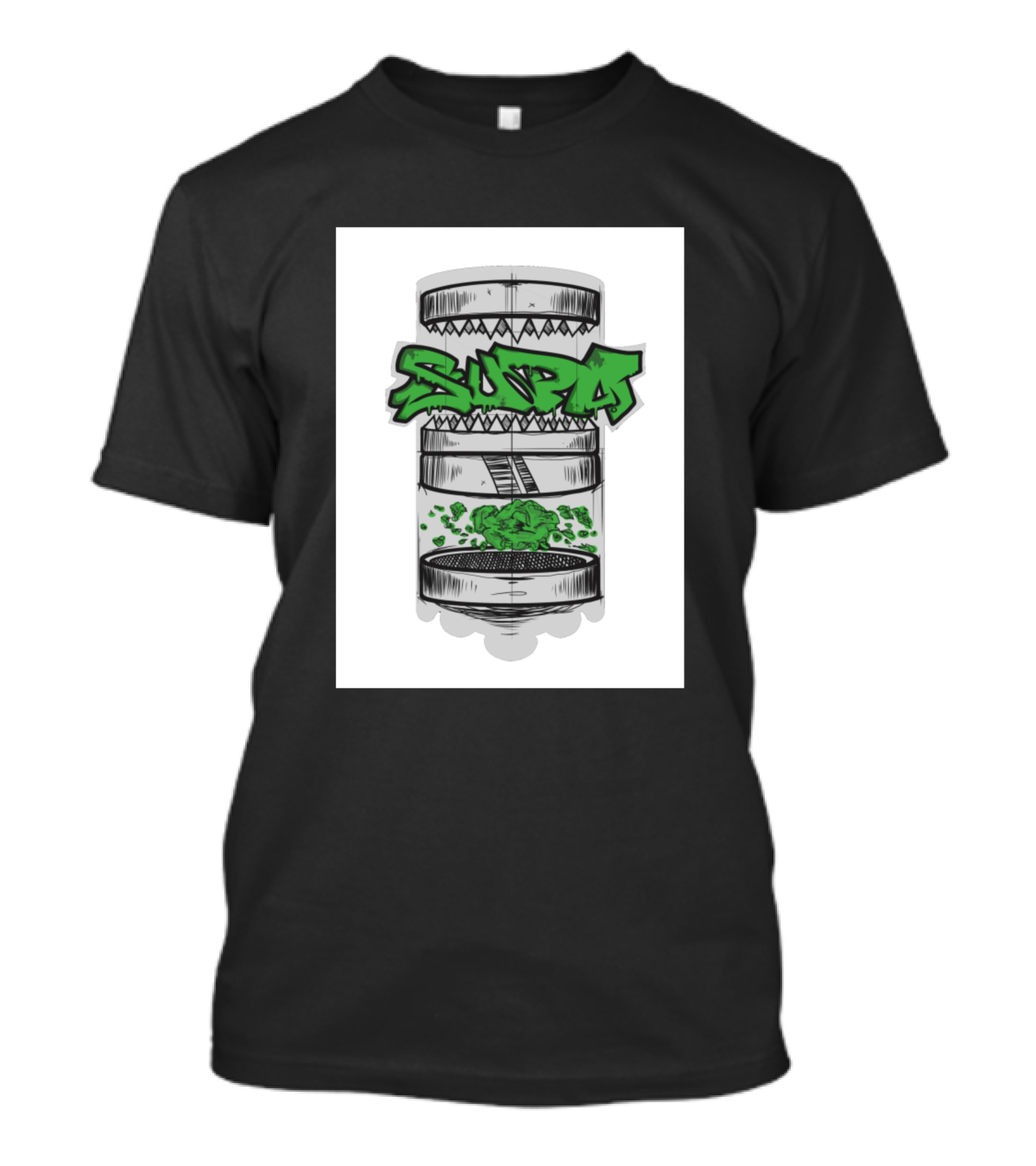 Supa Grinder Herb Crushing T-Shirt