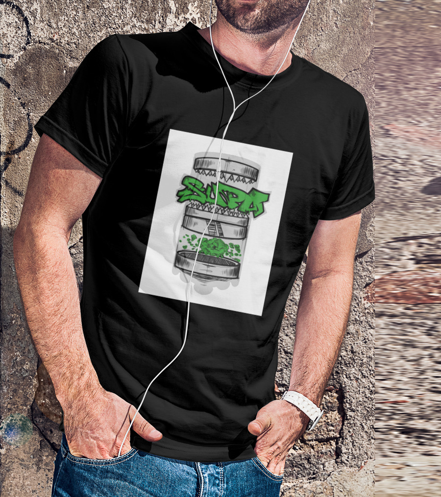 Supa Grinder Herb Crushing T-Shirt