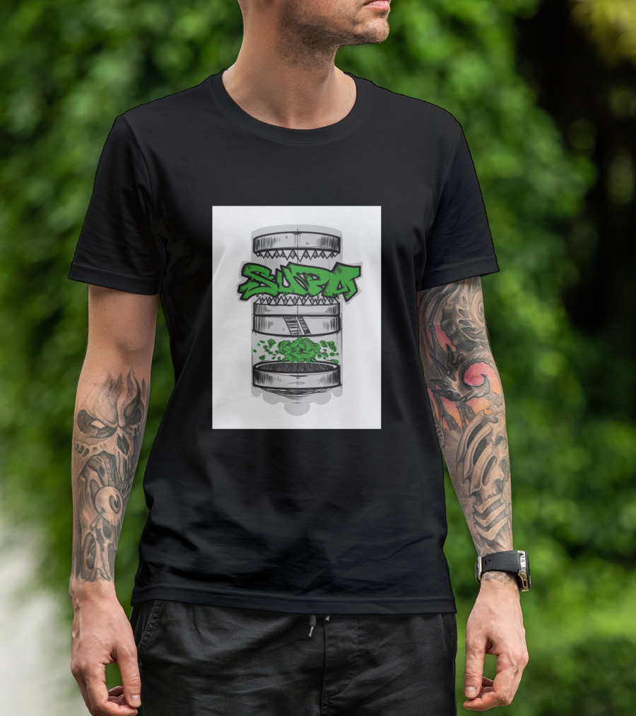 Supa Grinder Herb Crushing T-Shirt